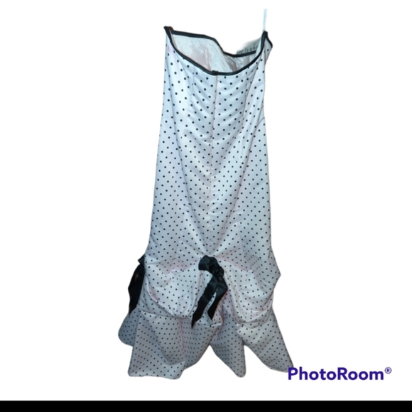 💥 women's sz13/14 pink polkadot dress - Picture 3 of 4